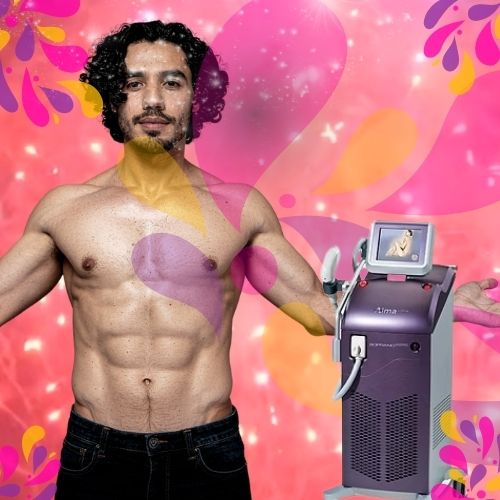 Depilación laser cuerpo entero hombre en Madrid. Clínica IME